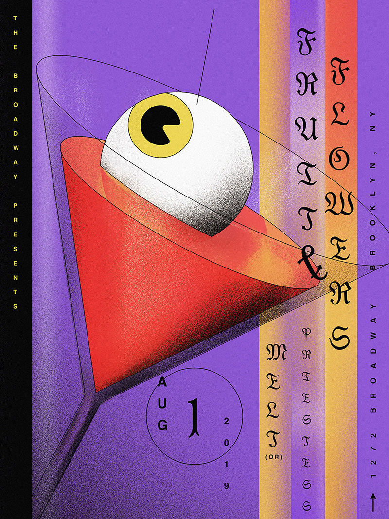 燃炸！Jose Berrio创意演出海报设计