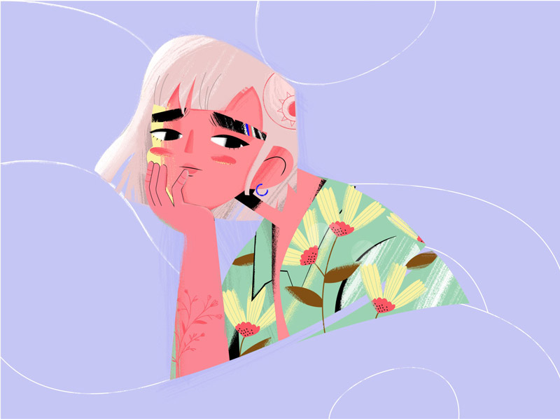 好感倍增！12款插画网页灵感