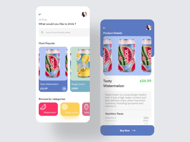 12组关于饮品店铺App界面的设计探索