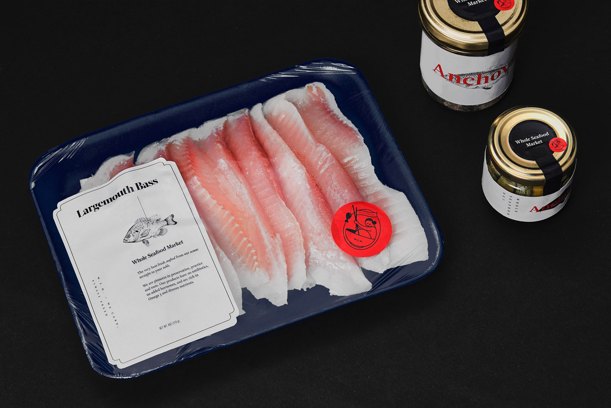 新鲜即食！海鲜类品牌VI设计