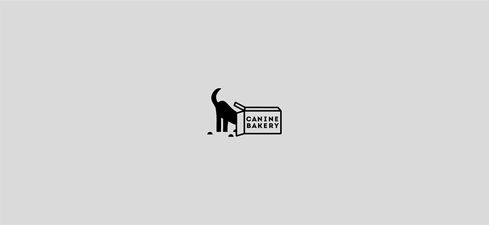 单色卡通！24款极简动物Logo设计