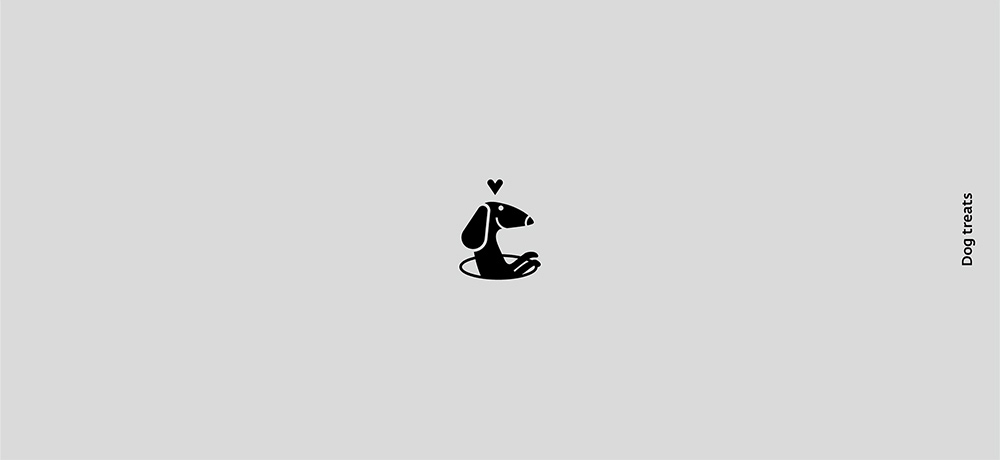 单色卡通！20款极简动物Logo设计2