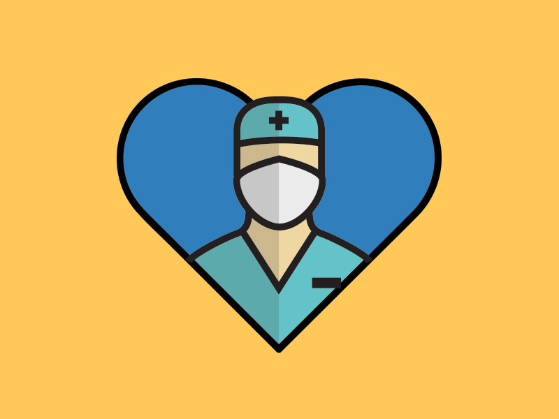 医生护士！26款医护人员元素Logo设计