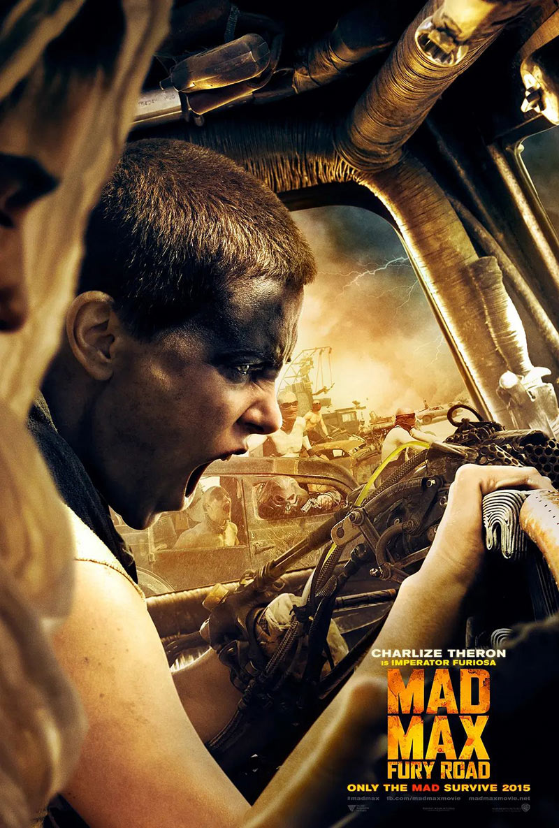 《疯狂的麦克斯4：狂暴之路》预告版+正式版海报