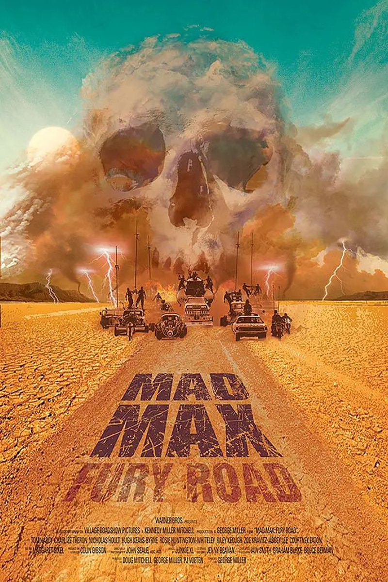 《疯狂的麦克斯4：狂暴之路》艺术海报设计