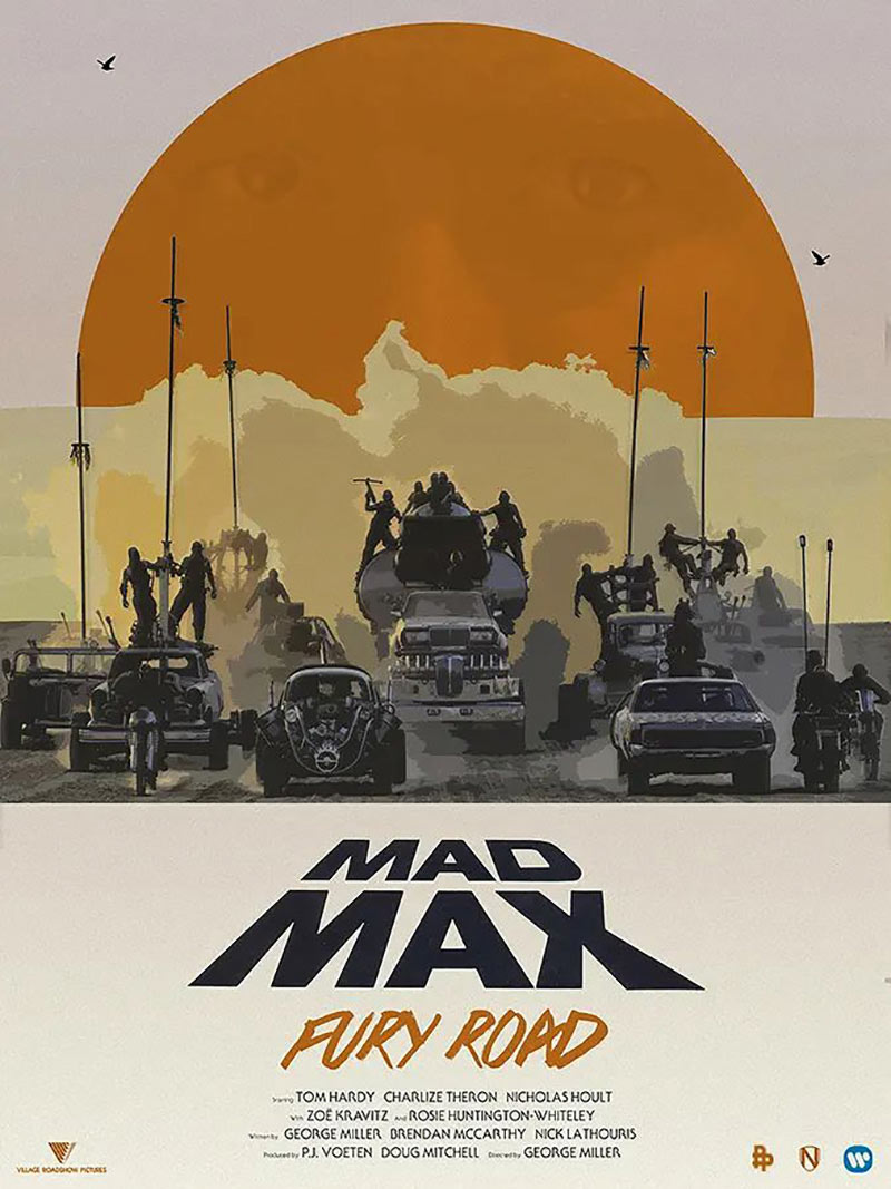 《疯狂的麦克斯4：狂暴之路》艺术海报（二）