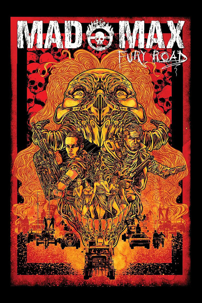 《疯狂的麦克斯4：狂暴之路》艺术海报（二）