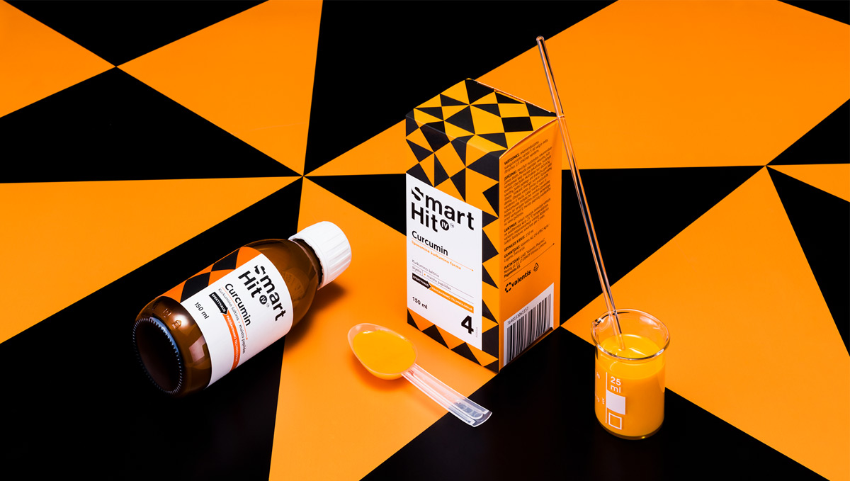 视觉刺激！维生素品牌VI设计