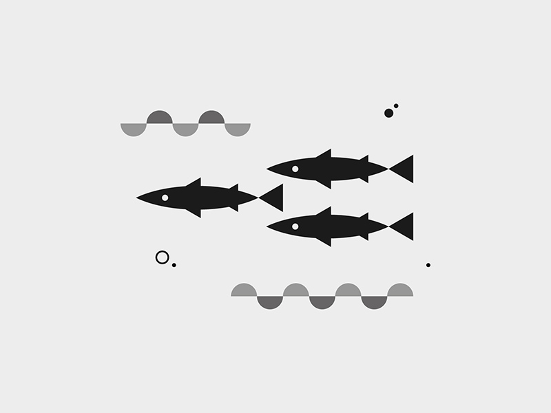 蓝色海浪！26海洋元素Logo设计