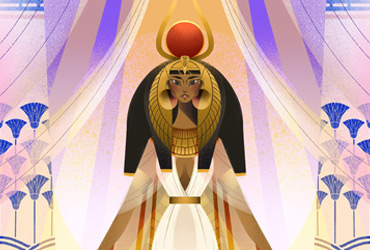 10款儿童埃及神话绘本插图