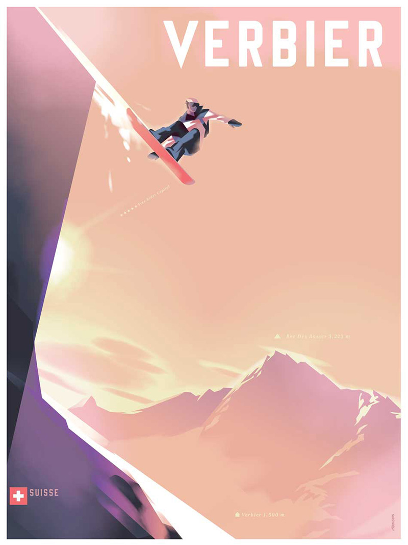 14款纹理插画海报设计
