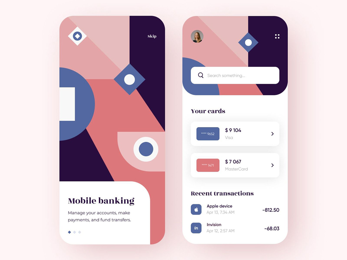 12组银行App界面设计灵感