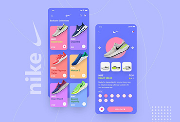 球鞋发烧友！12组运动鞋购物App界面设计