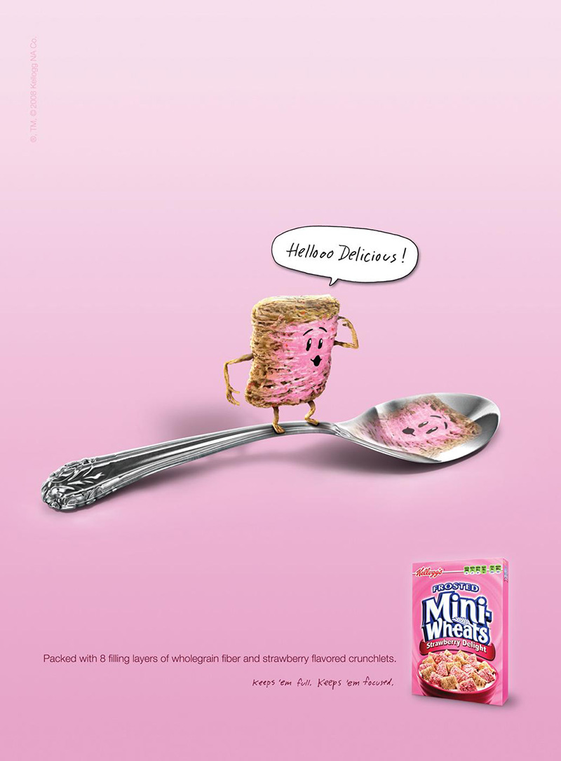 14款Kellogg’s美食广告海报设计