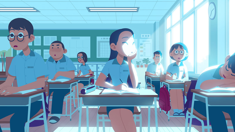 青年故事！10款温暖治愈的插画分享
