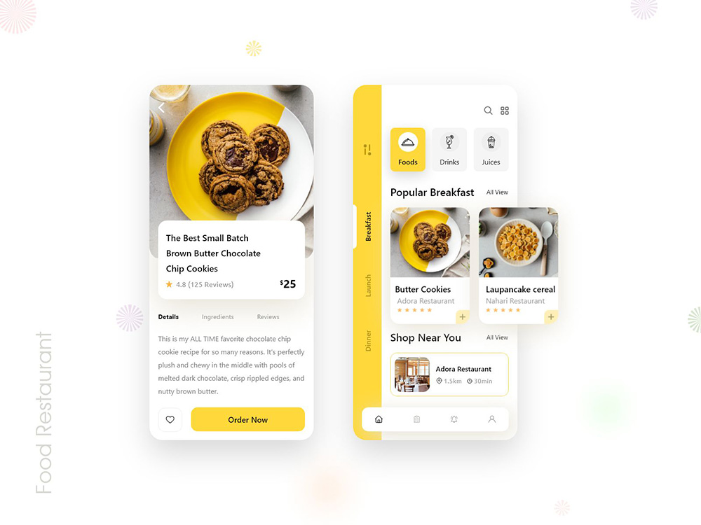 12组餐饮类App界面设计