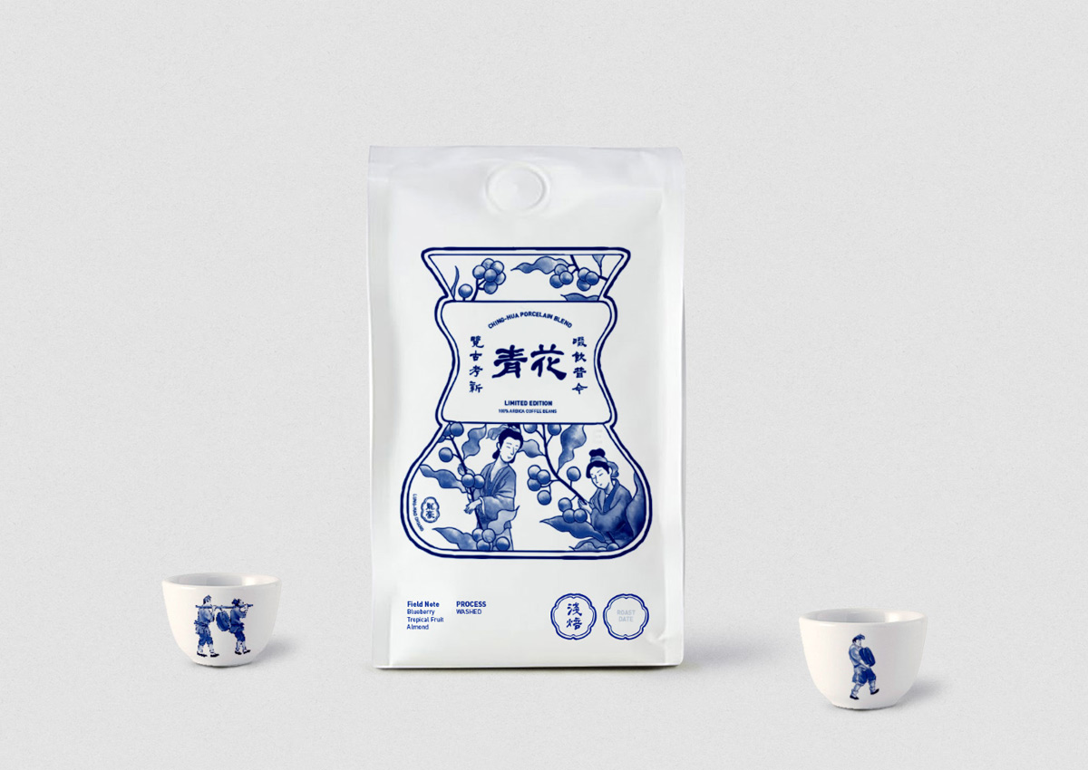 中式水墨！咖啡包装设计
