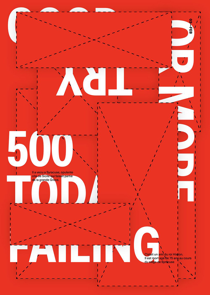 Joreld Dhamo字体海报设计