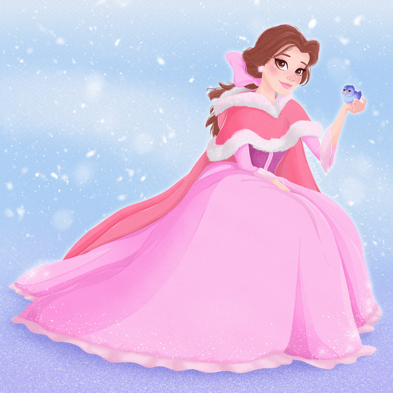 9款迷人的迪士尼公主插图