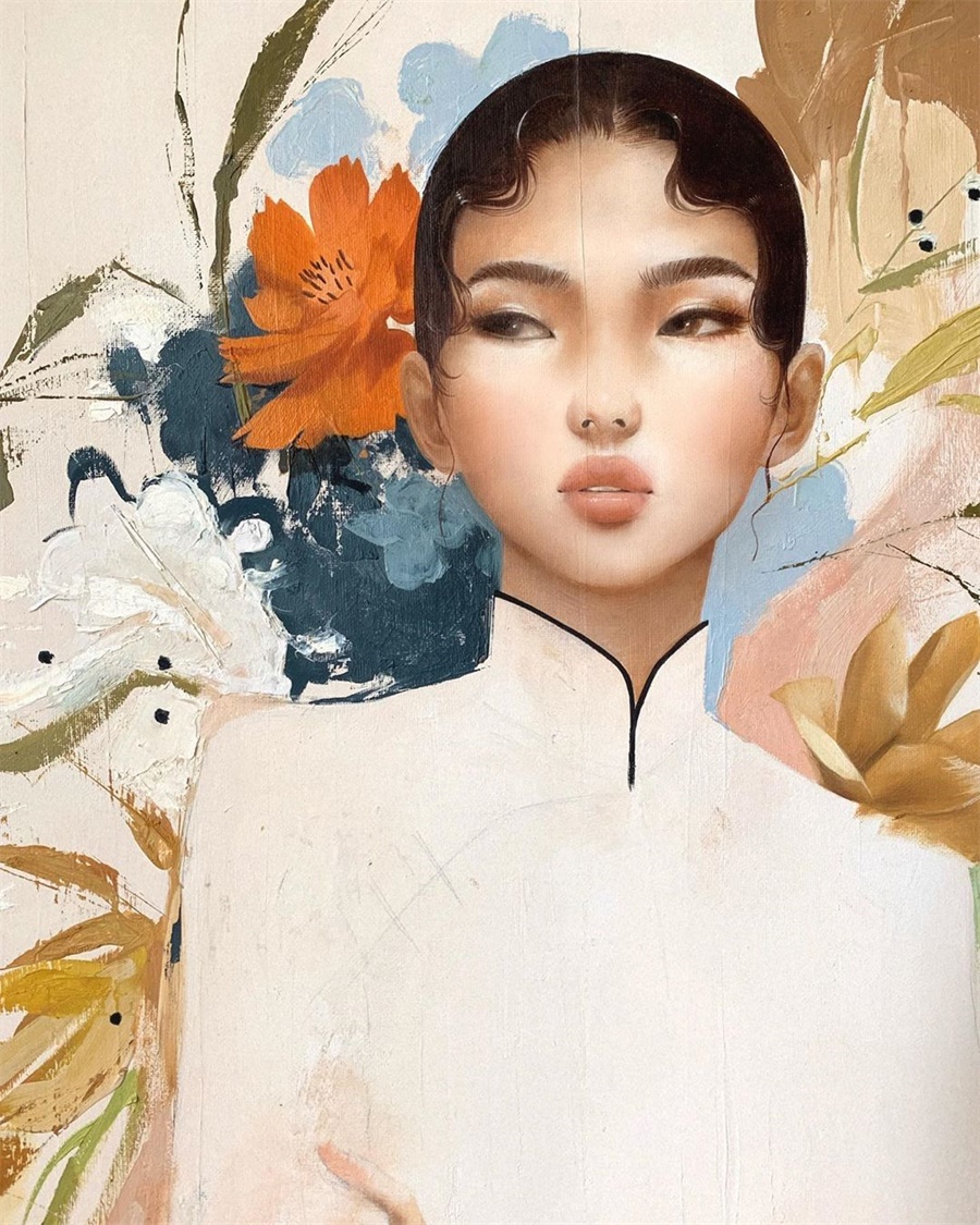 14款纯净时尚的潮流女生插图