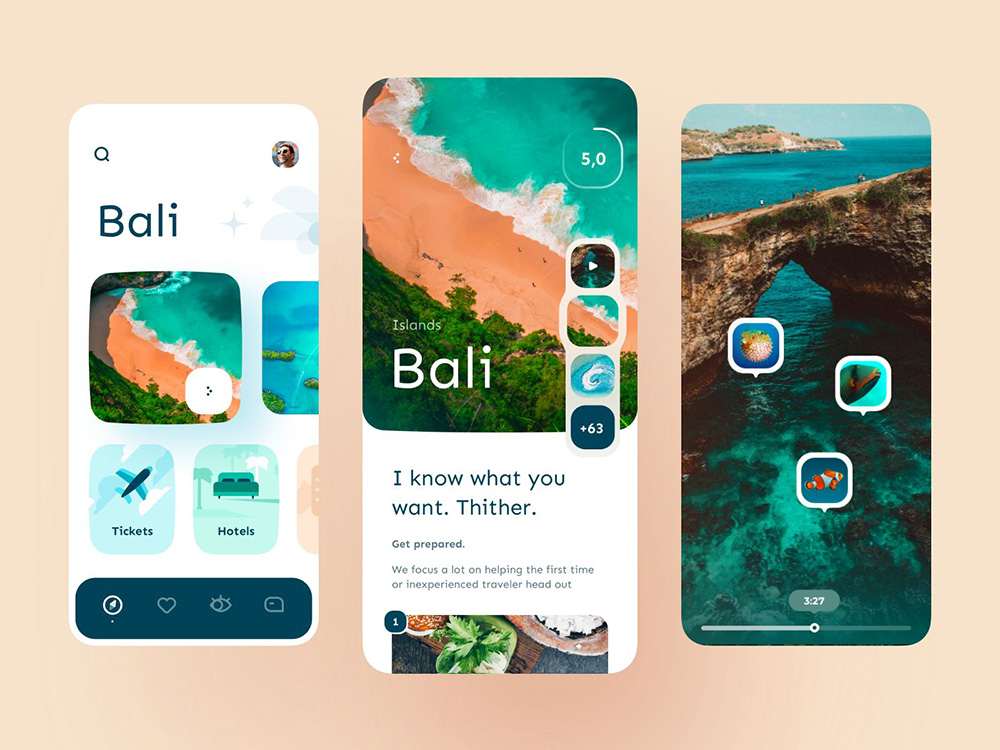 12款旅行类App界面设计