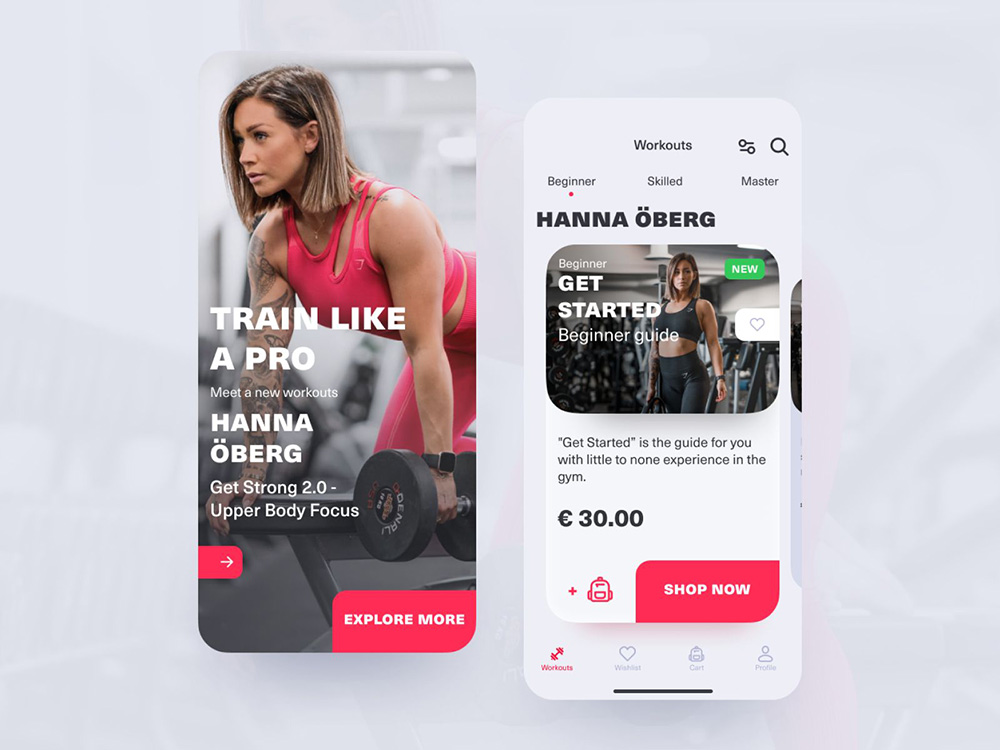 运动健身类App如何设计？