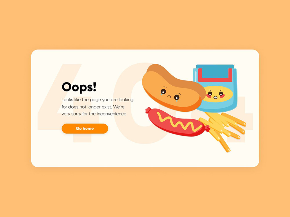 出错也能创意十足的404页面！