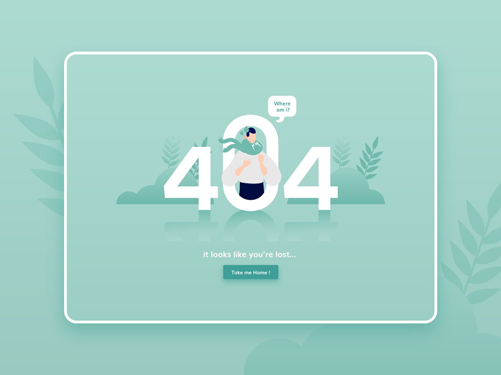可爱到犯规！12款404页面设计