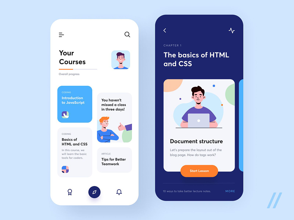 React Native Mobile App Design