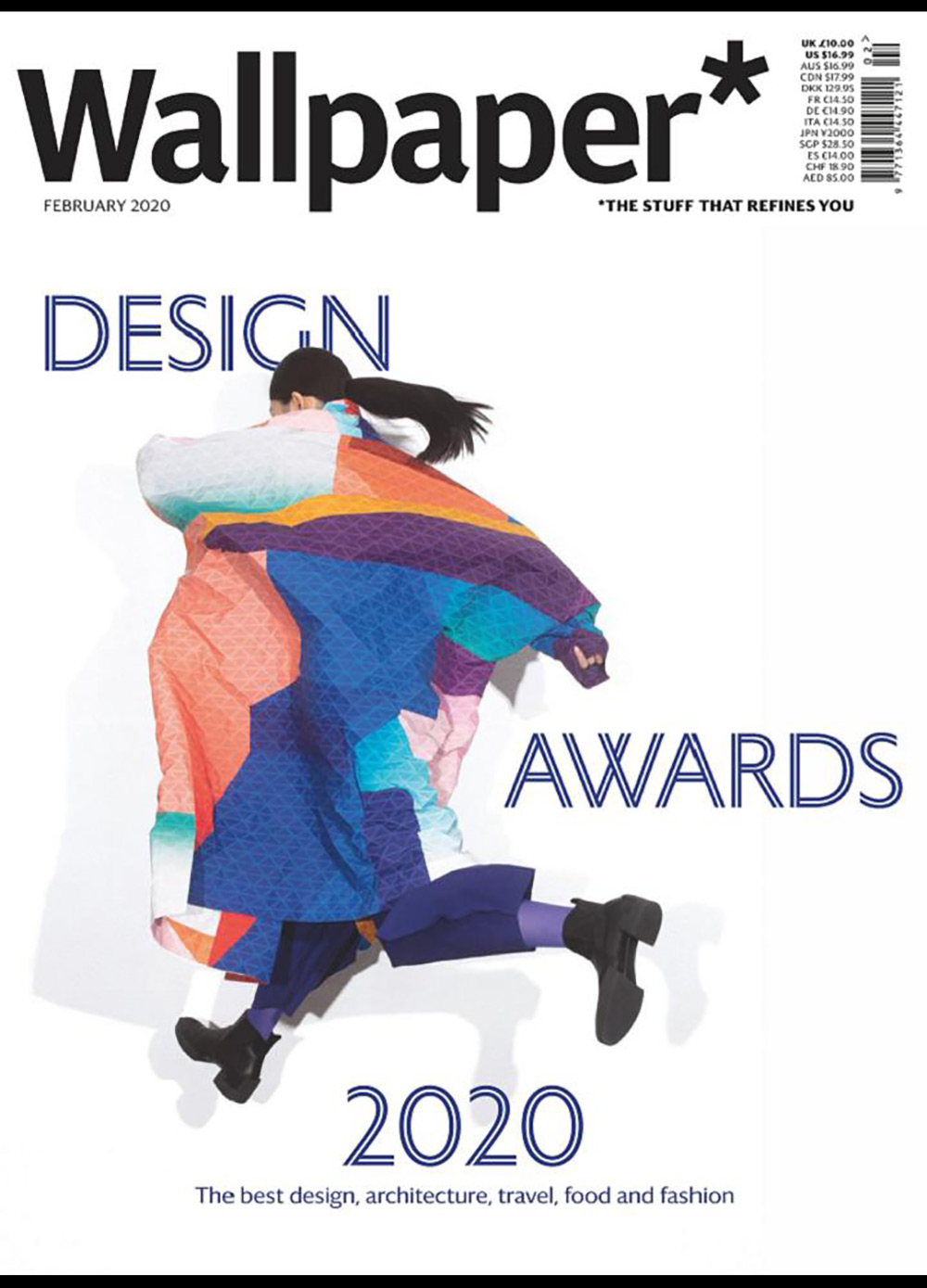 设计类杂志《Wallpaper*》的封面设计