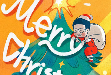 12张圣诞节营销海报设计