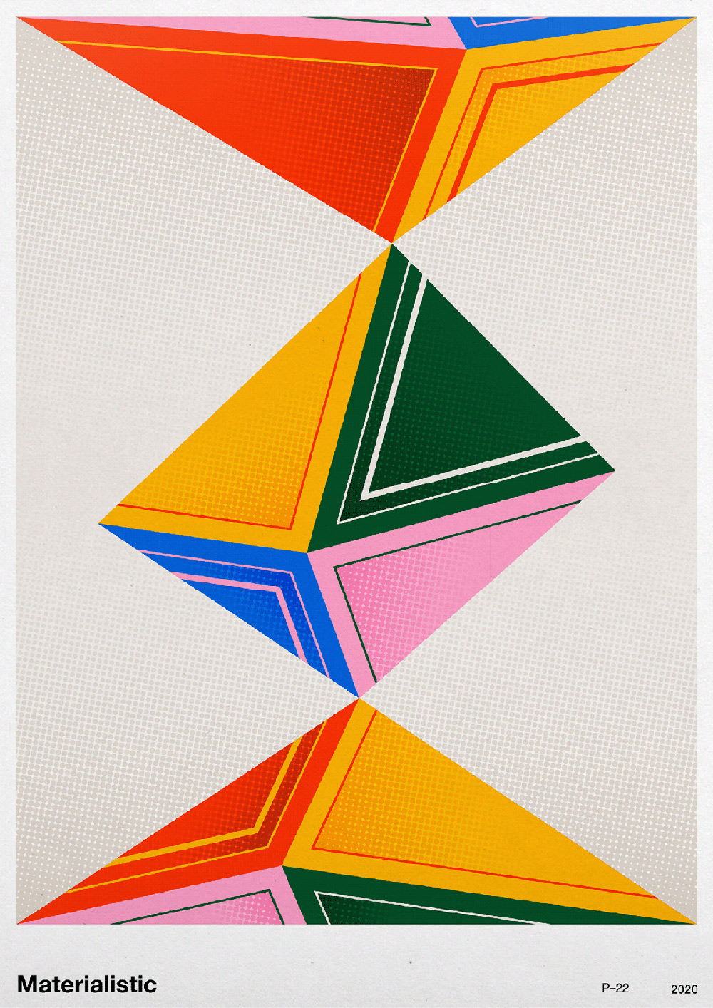 Jerry-Lee Bosmans色彩形状创意海报设计