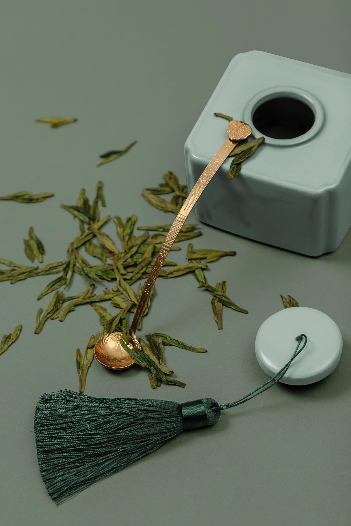 富春山居图！龙井茶叶包装设计