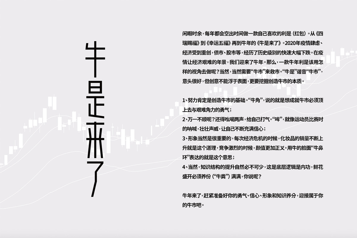 牛年来了！新年春节利是红包设计
