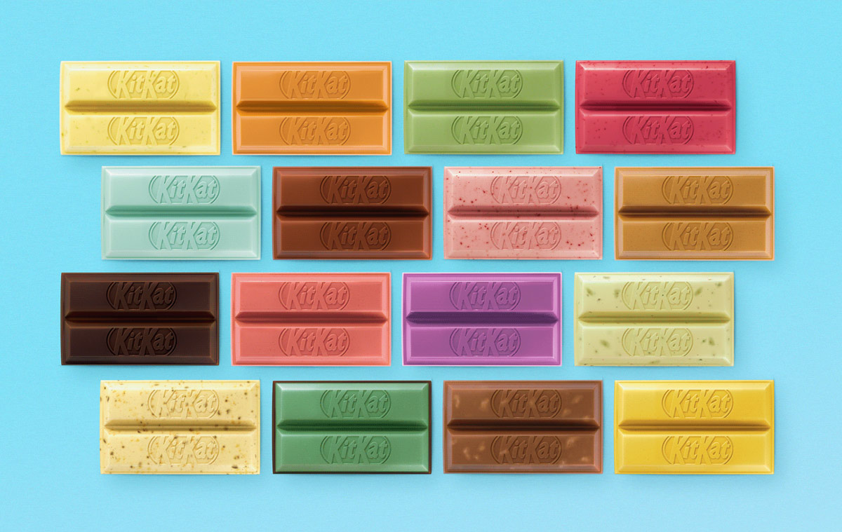 缤纷色彩！巧克力品牌包装设计