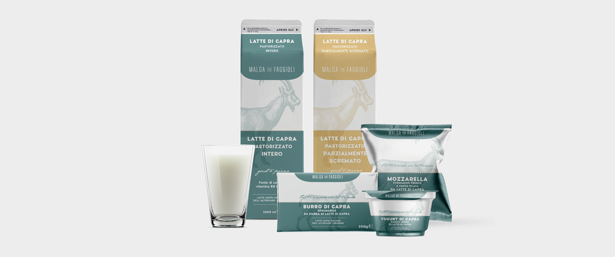 天然健康！奶类食品包装设计