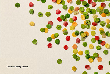 庆祝每一季！园林设备品牌创意广告海报设计