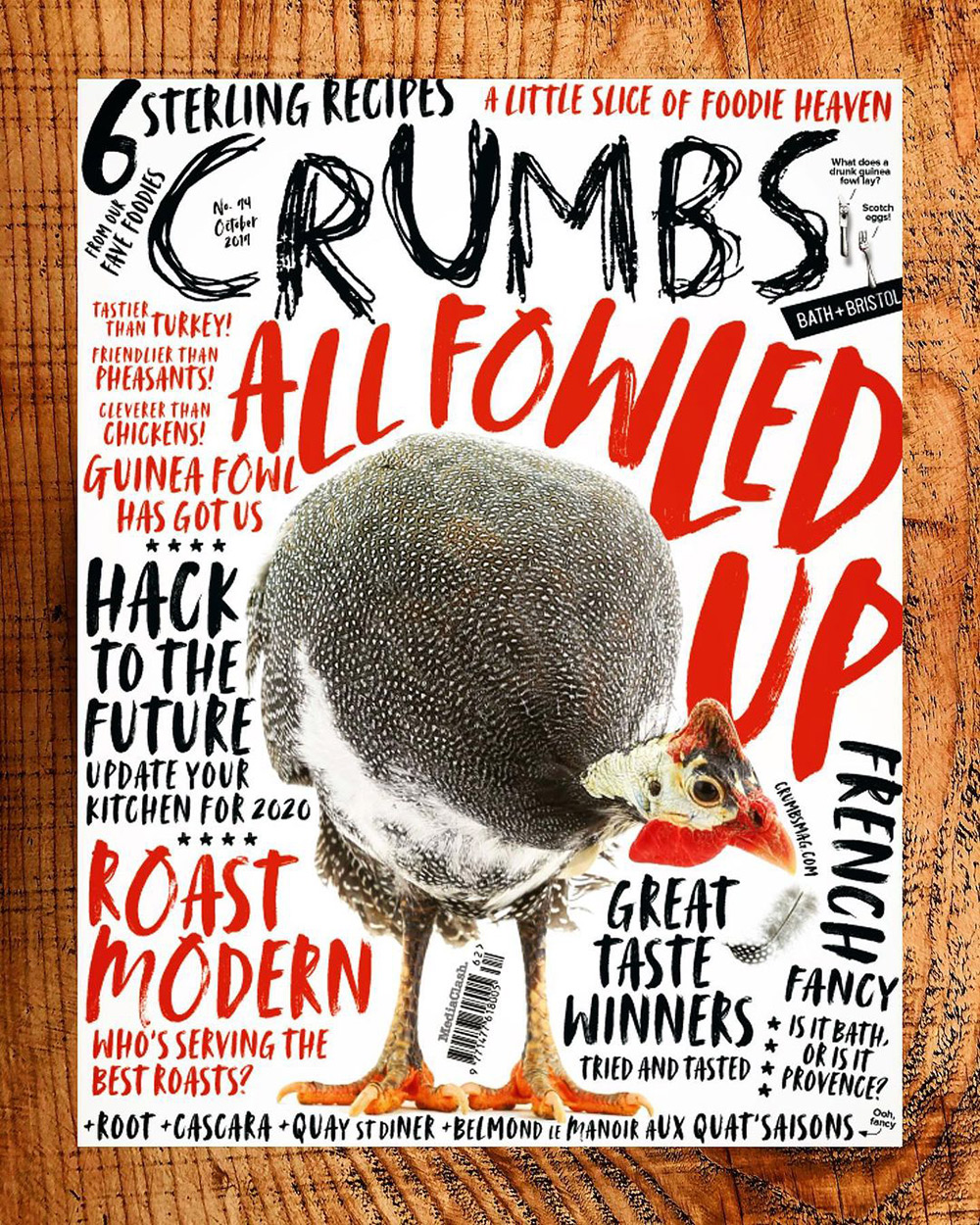 美食杂志《CRUMBS》封面设计