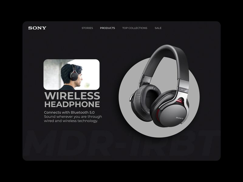 看到就想购买！12款耳机产品网页设计