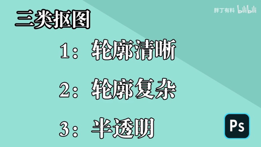 PS教程！实用抠图方法大盘点！