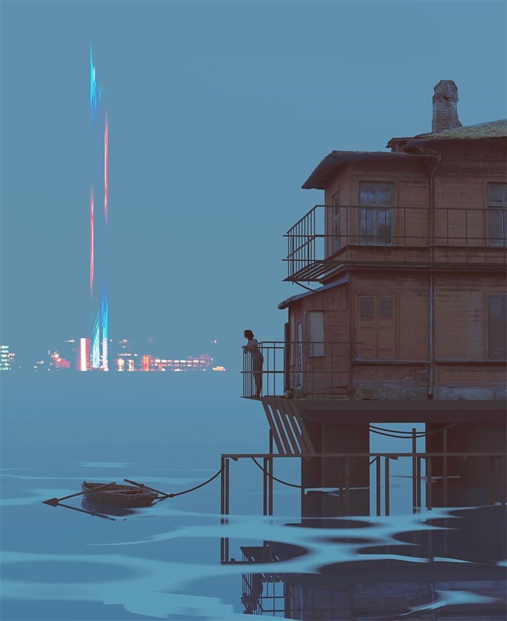 学习怎么用色块绘制出色插画