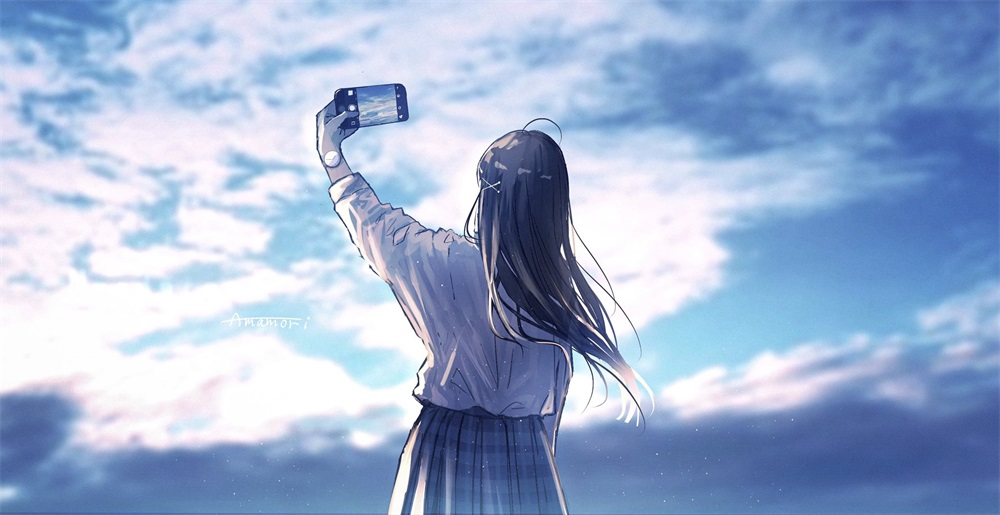 14款少女心满满的水彩风插画