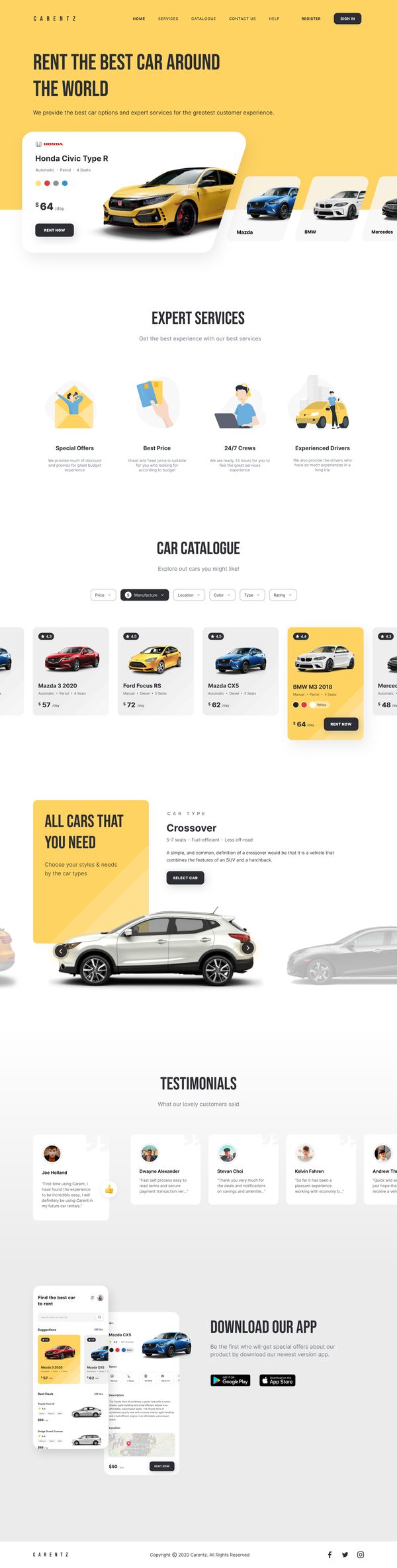 汽车产品网页要如何设计才能更吸引人？
