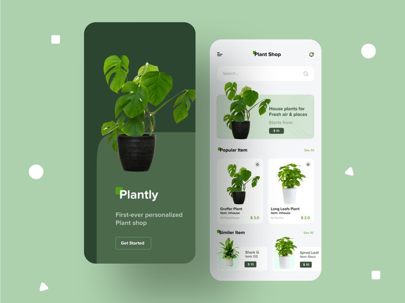 给生活一点清新的绿！12款绿植主题App设计灵感