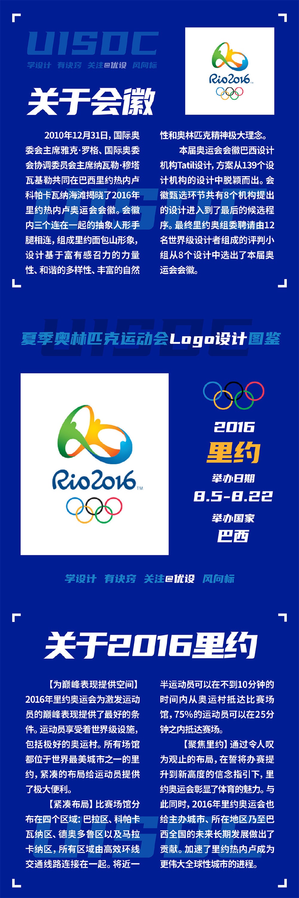 奥林匹克运动会logo设计图鉴