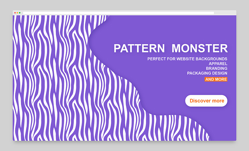 设计神器Pattern monster！一键生成超精美无缝纹理平铺背景