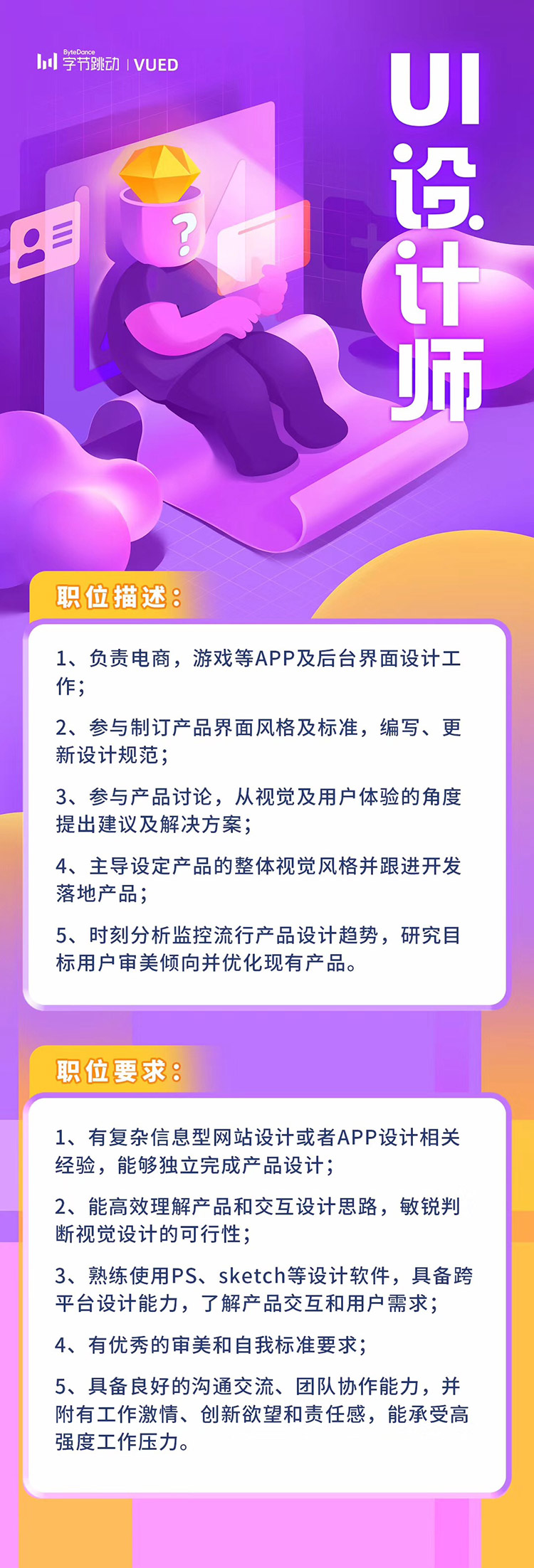 秋招来临！12张招聘长图给你灵感