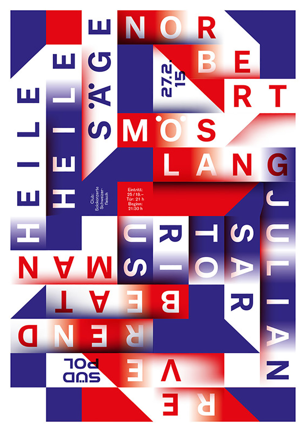 15款来自felix pfäffli的英文排版海报