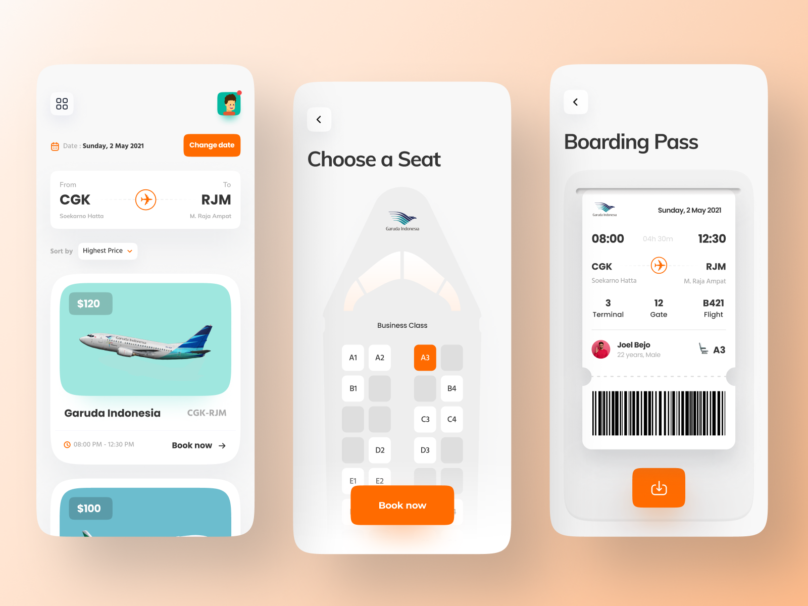便捷安全！飞机票App设计还能怎么做？