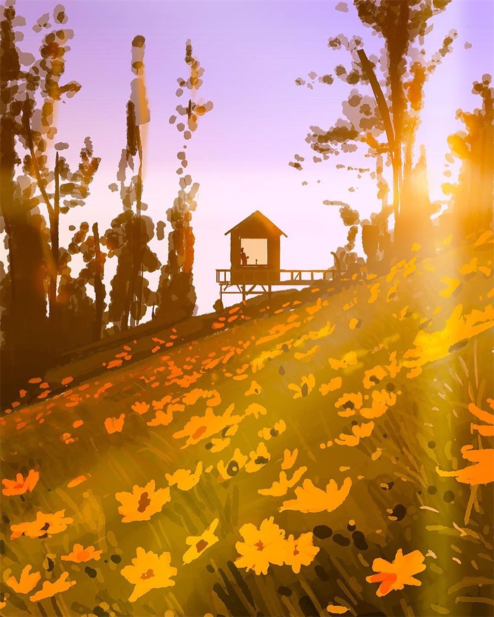 插画师 Pascal Campion 笔下的秋天！